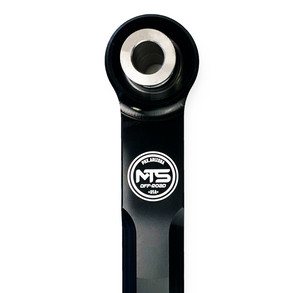 MTS Off-Road Polaris Pro R Turbo R Pro S sway bar links for front or rear suspension, shown in black with mounting hardware.