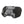 RPM Polaris RZR Pro XP carbon fiber radiator heat deflector, front view