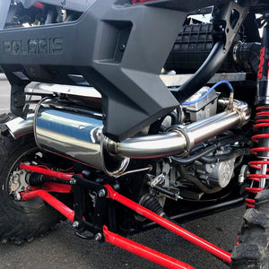 Treal Performance | 2020-2025 Polaris RZR ProXP Turbo Back Exhaust System - Dunes 2 Dezert SXS