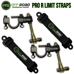 MTS Off-Road RZR Pro R and Turbo R front limit strap kit with durable straps and mounting hardware for off-road performance.
