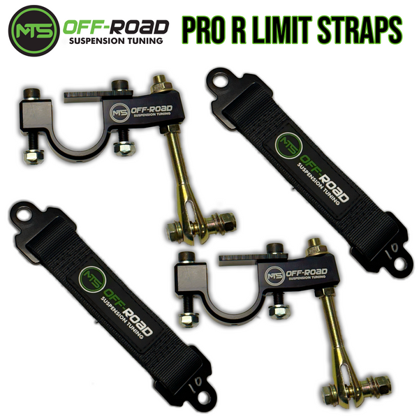 MTS Off-Road Polaris RZR Pro R/Turbo R Front Limit Strap Kit - Dunes 2 Dezert SXS