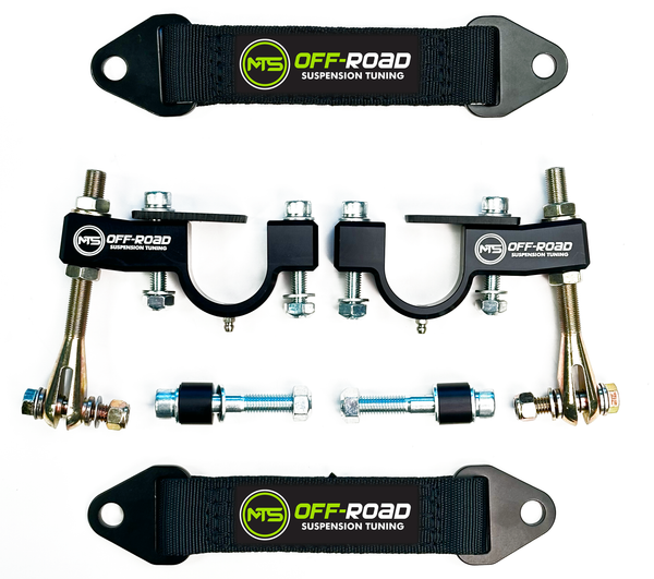 MTS Off-Road Polaris RZR Pro R/Turbo R Front Limit Strap Kit - Dunes 2 Dezert SXS