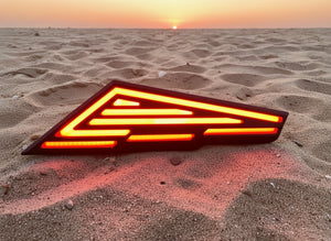 Billet LED Tail Light for Polaris PRO R, Turbo R, PRO XP - Dunes 2 Dezert SXS