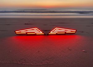 Billet LED Tail Light for Polaris PRO R, Turbo R, PRO XP - Dunes 2 Dezert SXS