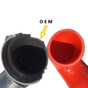 RPM 5-ply reinforced silicone intake tube for Polaris RZR Pro R (2022-2025) - airbox to throttle body, high-flow durable upgrade