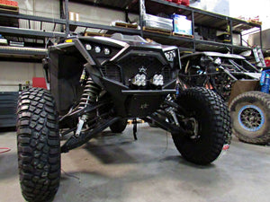 RZR Turbo R Geiser single row front bumper installed