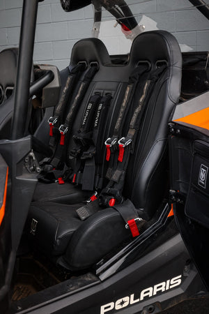 RZR 1000 Elite Bench Seat w/ Harnesses (2014–2023) - Dunes 2 Dezert SXS