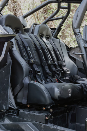 RZR Pro R Rear Bench Seat w/ Harnesses (2025+) - Dunes 2 Dezert SXS