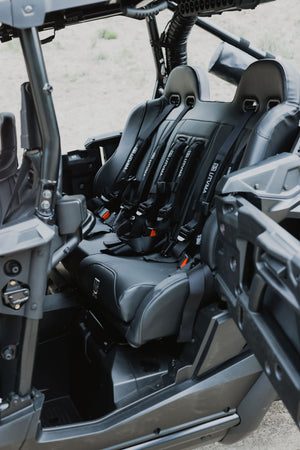 Honda Talon 4 Rear Bench Seat w/ Harnesses - Dunes 2 Dezert SXS