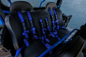 Honda Talon 4 Rear Bench Seat w/ Harnesses - Dunes 2 Dezert SXS