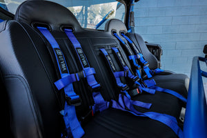 Honda Talon 4 Rear Bench Seat w/ Harnesses - Dunes 2 Dezert SXS
