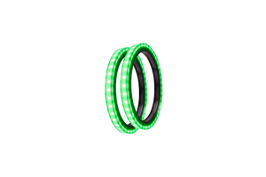 6.5" RGB LED Speaker Rings (Pair) | UTVS-65LSR - Dunes 2 Dezert SXS