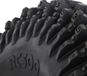 System 3 RC500 and RC500S Rock Crawler Tires with deep tread, soft compound option, and extreme off-road traction.