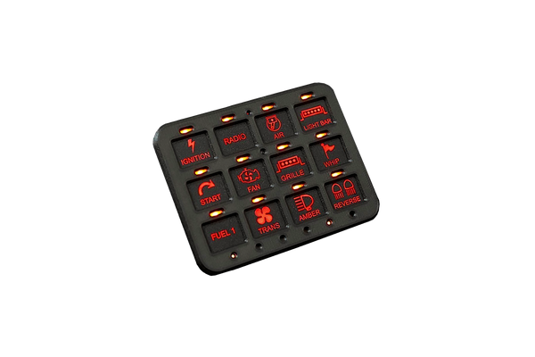 Switch-Pros® RCR-FORCE® 12 Switch Panel Power System - Dunes 2 Dezert SXS