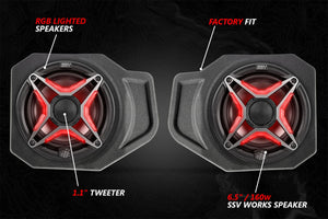 Polaris Ranger XP1000 V-Spec 5-Speaker System w/JVC | SSV Works