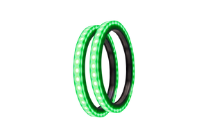 8" RGB LED Speaker Rings (Pair) | UTVS-8LSR - Dunes 2 Dezert SXS