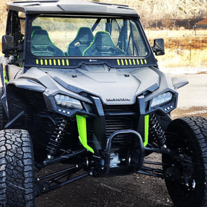 Honda Talon Vented Glass Windshield - Dunes 2 Dezert SXS
