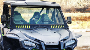 Honda Talon Vented Glass Windshield - Dunes 2 Dezert SXS