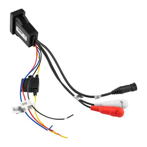 Marine And Powersports Waterproof Rocker Switch Bluetooth Audio Receiver With Controls - Dunes 2 Dezert SXS