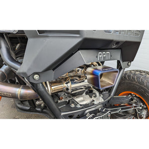 RPM Pro R Rear Fascia Delete – Muffler Trim Shield - Dunes 2 Dezert SXS