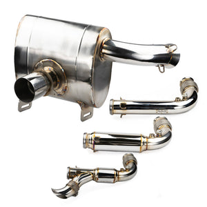 RPM Q-Series 3" Turbo Back Exhaust – X3 (All Years) - Dunes 2 Dezert SXS