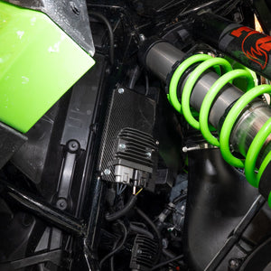 Kawasaki H2 Carbon Fiber Regulator Cover | RPM - Dunes 2 Dezert SXS