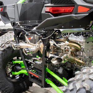 RPM Kawasaki H2 Dual Sport Exhaust System 2.5" | E-Valve - Dunes 2 Dezert SXS