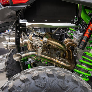 RPM Kawasaki H2 Dual Sport Exhaust System 2.5" | E-Valve - Dunes 2 Dezert SXS