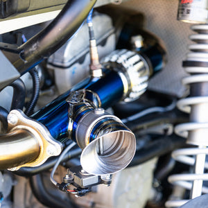 RPM 3" Titanium E-Valve Exhaust – RZR Turbo Models - Dunes 2 Dezert SXS