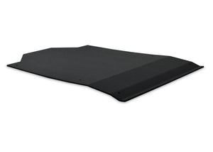 Black hard plastic roof for Polaris RS1, CNC cut with billet mounts and black stainless hardware for 2018–2022 RS1 models