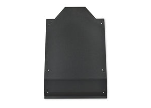 Black hard plastic roof for Polaris RS1, CNC cut with billet mounts and black stainless hardware for 2018–2022 RS1 models