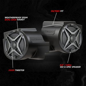 Polaris RZR PRO 2-Speaker 200W Phase-1 A-Spec System | SSV Works