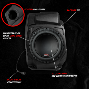 Polaris RZR PRO Phase-5 V-Spec 5-Speaker 1400W System | SSV Works