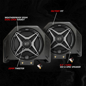 Polaris RZR PRO Phase-2 A-Spec 4-Speaker 200W System | SSV Works