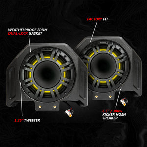 Polaris RZR PRO Phase-6 K-Spec 5-Speaker 1400W System | SSV Works