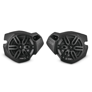 Polaris RZR 6.5 Kick Panel Pods Bluetooth - Dunes 2 Dezert SXS