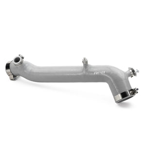 Gray RPM RZR Turbo charge tube, side view