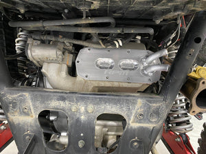 RPM Big Core aluminum intercooler upgrade for Polaris RZR XPT, Turbo R, and Pro XP models with improved cooling and reliability.