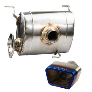 RPM Chambered 3-Inch Performance Muffler for Polaris RZR Pro R with OEM Tip and Quiet Core Insert