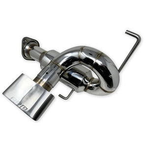 RPM RZR Pro R 3" sport muffler with stainless tip delivers a deep tone, weight savings, and factory-fit look for 2022–2025 models.