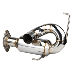 RPM RZR Pro R 3" sport muffler with stainless tip delivers a deep tone, weight savings, and factory-fit look for 2022–2025 models.
