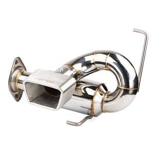 RPM RZR Pro R 3" sport muffler with stainless tip delivers a deep tone, weight savings, and factory-fit look for 2022–2025 models.