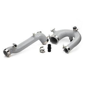 RPM silicone intake and charge tubes for Polaris RZR Pro XP & Turbo R – high-flow, heat-resistant performance upgrade with boost ports.