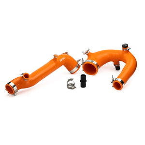 RPM silicone intake and charge tubes for Polaris RZR Pro XP & Turbo R – high-flow, heat-resistant performance upgrade with boost ports.