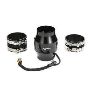 RPM ECF Electric Clutch Fan Kit for Polaris RZR Pro XP, Pro S, and Turbo R reduces belt temps and improves clutch performance.