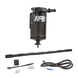 RPM Polaris RZR Turbo / XPT / Turbo R / Pro S / Pro XP 4-Stage Oil Catch Can Kit - Dunes 2 Dezert SXS