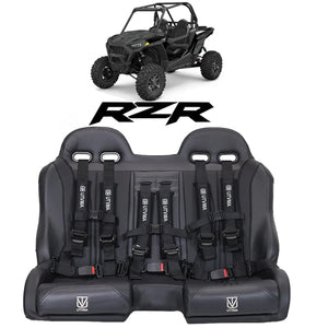 RZR 1000 Elite Bench Seat w/ Harnesses (2014–2023) - Dunes 2 Dezert SXS