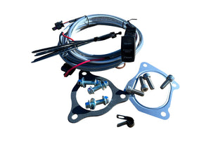 RPM RZR 2.5" E-Valve exhaust with electronic dump for Turbo R, Pro XP & XPT; adds horsepower and turbo sound at the push of a button.