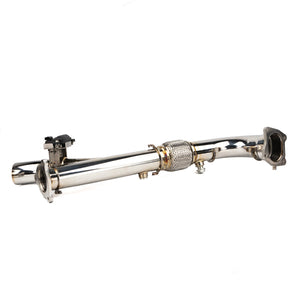RPM RZR 2.5" E-Valve exhaust with electronic dump for Turbo R, Pro XP & XPT; adds horsepower and turbo sound at the push of a button.