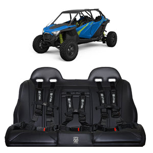 RZR Pro S Rear Bench Seat w/ Harnesses (2025+) - Dunes 2 Dezert SXS